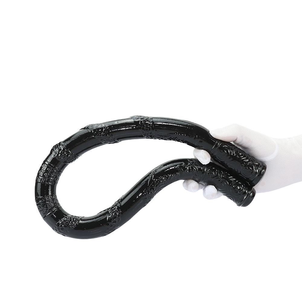 Двуглавый дракон анальная пробка - Длинный, мягкий вибратор для взрослых