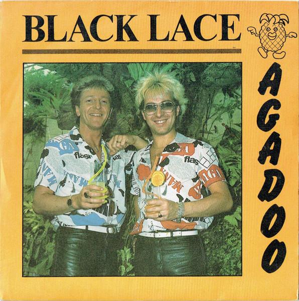 7-дюймовая пластинка BLACK LACE Agadoo FLA107 Flair Records UK Поп Б/у