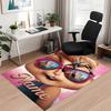 Custom Name Alvin and the Chipmunks Printed Carpet, Rug for Office Chair Living Room Bedroom Kitchen Room Decor Gifts.