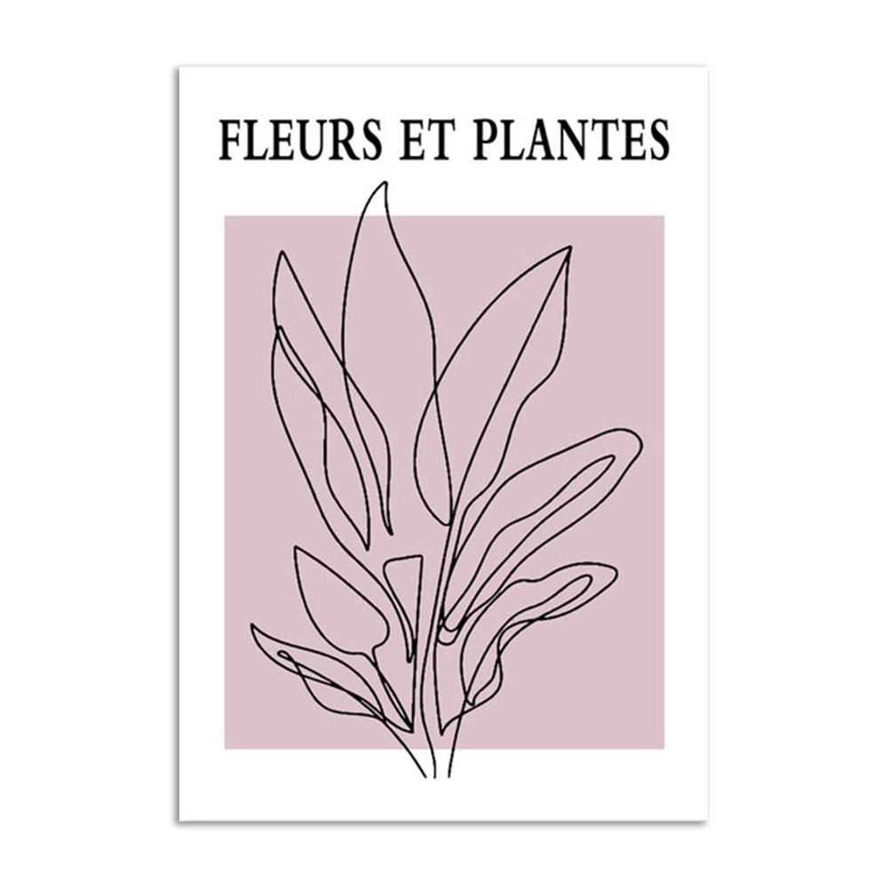 Абстрактные линии, сексуальная женщина, настенное искусство, цветы, плакаты с цитатами и принты, холст, картина для гостиной, украшение, домашний декор, изображение