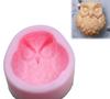 Silicone Owl Shaped Sugarcraft Fondant Soap Mold 3D Owl Cake Mold For DIY Cake Decorating Baking Moul