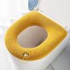 Toilet Seat Cover Mat Soft Washable Closestool Mat Seat Case Toilet Lid Pad Bidet Cover  Toilet Mat Bathroom Accessories