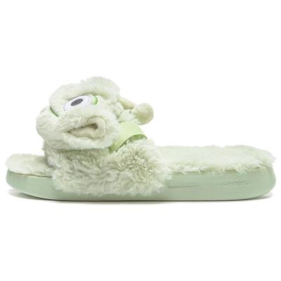 LiNing Disney Three Eyed X LN Slipper SE Удобные дышащие сандалии-слайды Женская обувь Светло-голубой Белый AGAT024-2