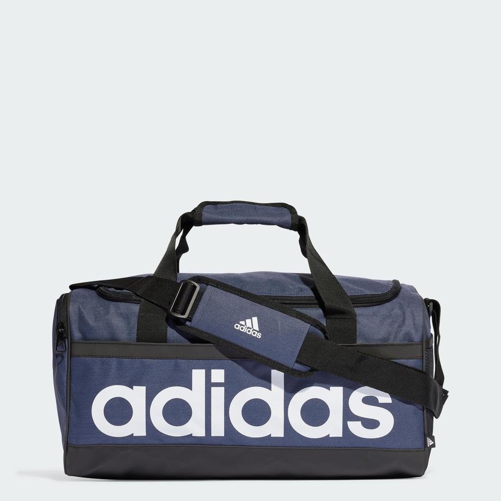 Сумка-дафл adidas Essentials Linear, размер один, шанав/черный/белый,