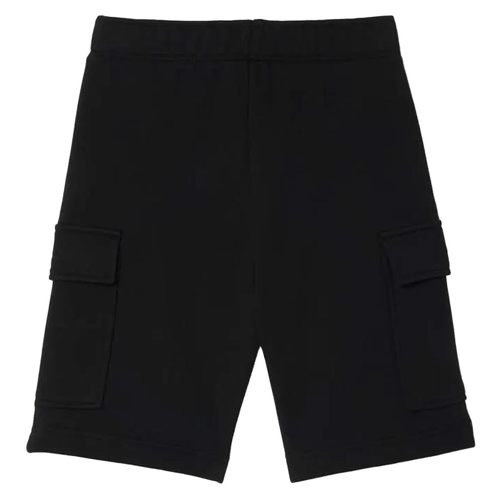 Lacoste Boys Brushed Cotton Fleece Cargo Shorts