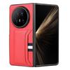 Чехол для Honor Magic V5 5G с держателем для карт, кожа с текстурой личи + ПК