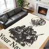 Crystal Velvet Rug Custom Name Text, Soft Non Slip Floor Mat Home DecorSleep Token