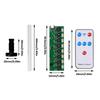 1 комплект DC 5V Ультразвуковой модуль распылителя 8-сопловой тип Интерфейс Type-C Плата драйвера генератора тумана 12 В Ультразвуковое распыление
