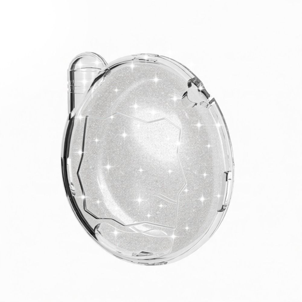 Crystal PC Protective Case Transparent Clear Cover for Tamagotchi Connection V3 Game Accessories