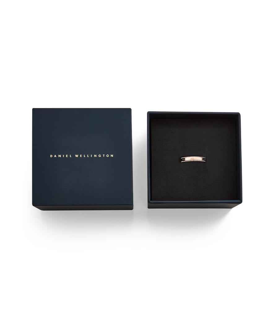 Daniel Wellington Классическое кольцо Aura Duo Простое кольцо с точкой из хирургической стали Кольцо для наслоения