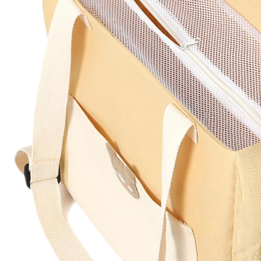 Cat Carrier Bag Pet Supplies for Small Dogs and Cats Comfortable Handbag Exposed