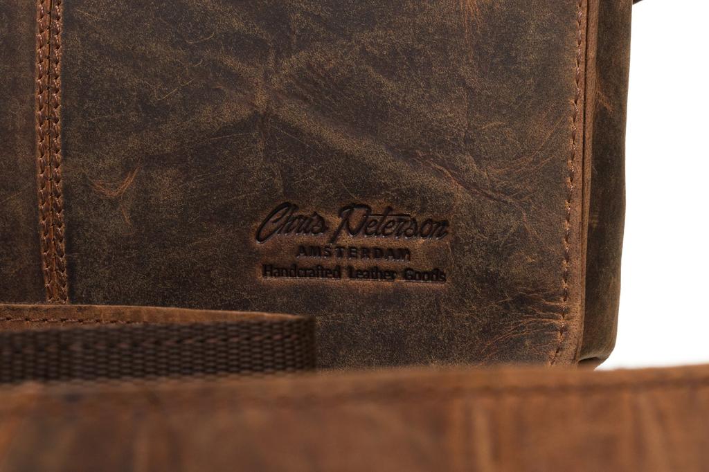 PTN 996-M-NSH-4901 TAN leather bag