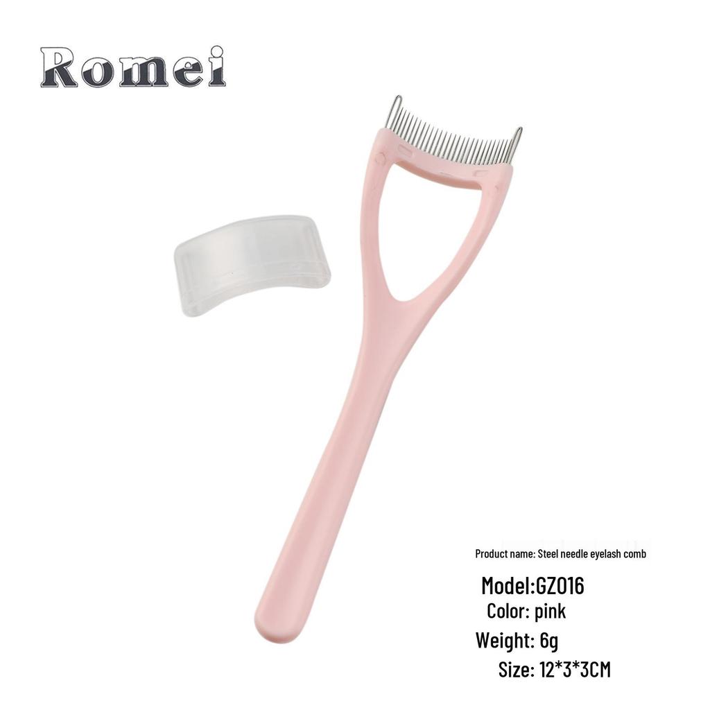 Инструмент-расческа для бровей и ресниц с иглой из нержавеющей стали