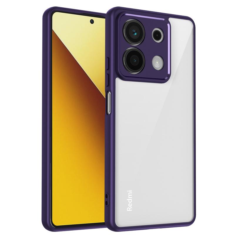 Чехол для камеры со светодиодной подсветкой, прозрачный акриловый, для Xiaomi Redmi iPhone Samsung, Xiaomi Poco X7 Pro X5 X3 M7 M6 M5 M4 F6 C75 C65 C55, чехол из силикона TPU