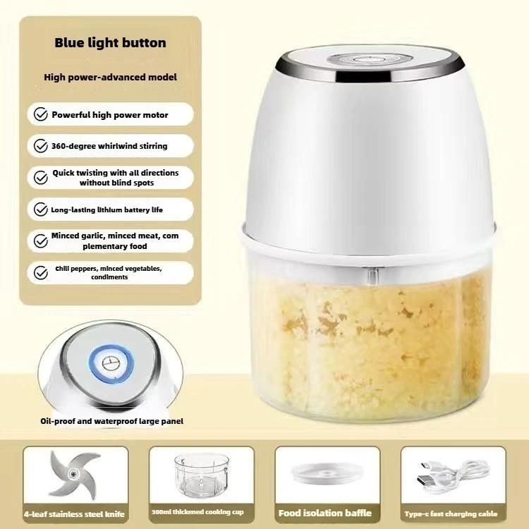 Электрический измельчитель чеснока для раздавливания чеснока, бытовая мини-измельчитель чеснока