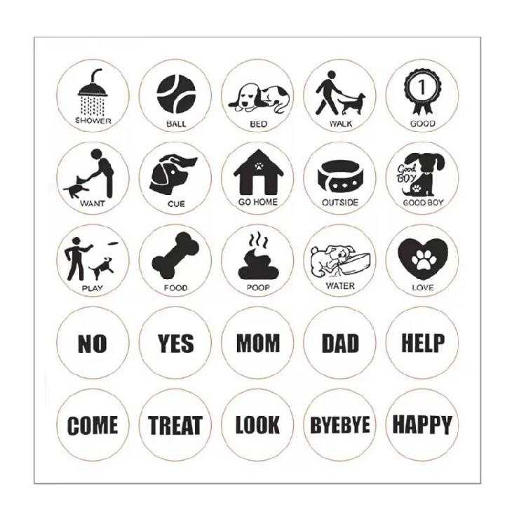 Кнопка записи голоса собаки, коммуникационная кнопка, игрушка для дрессировки собаки, подарок