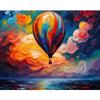 RUOPOTY Hot Air Balloon Painting By Numbers Colorful Picture With Numbers For Adults Starter Kits Drawing On Canvas Wall Art