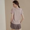 Женская быстросохнущая дышащая футболка для йоги Slim Fit 2024 года
