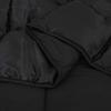 Winter Duvet Black 140 x 220 cm Satin and Microfiber