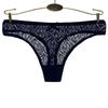 Women Sexy Lace G-string Cotton Thong Strings Ladies T-back Panties Woman Underwear Lingerie 6 Pcs