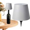 Беспроводная бутылочная лампа Настольная лампа Беспроводной светильник настроения Перезаряжаемые сенсорные лампы 3 цвета света для ресторана и бара, для вечеринки, декоративная