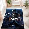 2026 New Batman Batmobile Background Non-Slip Rug, Rectangular Rug, Suitable for Living Room and Bedroom Decor