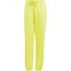 X Stella McCartney Обычные спортивные штаны с сплошным логотипом Трикотажные штаны для женщин Ярко-флуоресцентно-зеленые IA1512