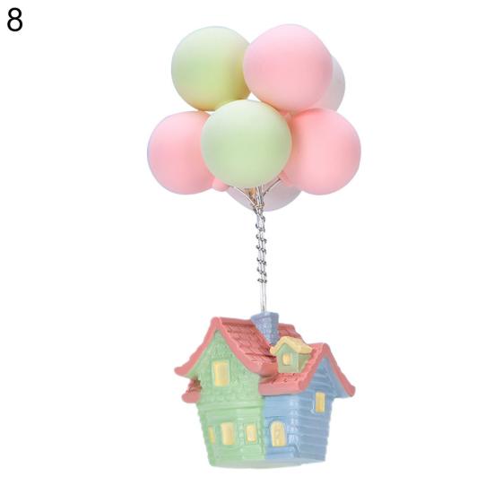 Мини-воздушный летающий дом, многоэтажное здание, пейзаж, украшения для дома, декор