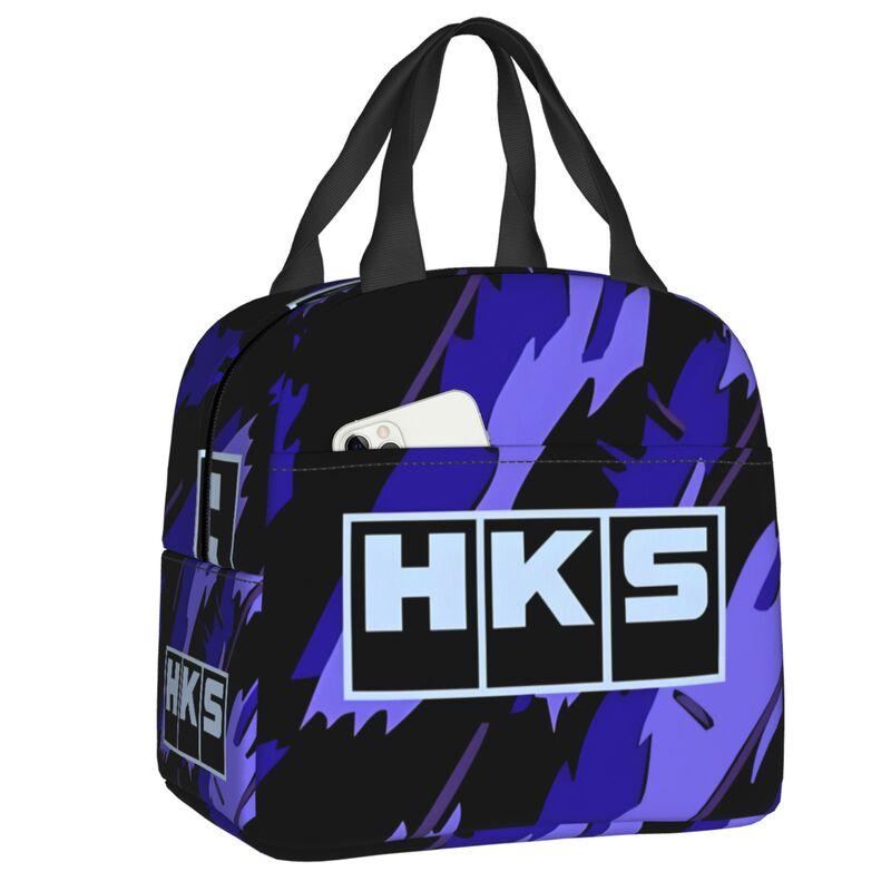 Custom H-HKSES CLK Insulated Lunch Tote Bag for Women Portable Thermal Cooler Food Lunch Box Kids School Children