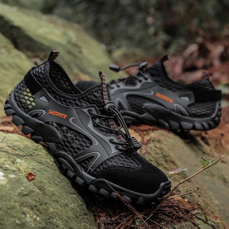 Походные кроссовки, мужские быстросохнущие водные кроссовки, нескользящая дышащая уличная спортивная обувь, большие размеры 39-50