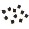 10Pcs Mute Button 6*6*7.3Mm Silent Switch Micro Mouse Button Switch