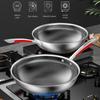 KOBACH 32cm Honeycomb Non-Stick Stainless Steel Wok