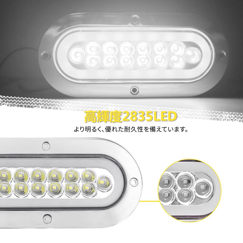 Aoling Светодиодный задний фонарь для грузовика 12V 24V Задний фонарь для прицепа Светодиодный указатель поворота Светодиодный маркер Высокая яркость Выбор цвета Водонепроницаемый Универсальный Грузовик Прицеп Лодка