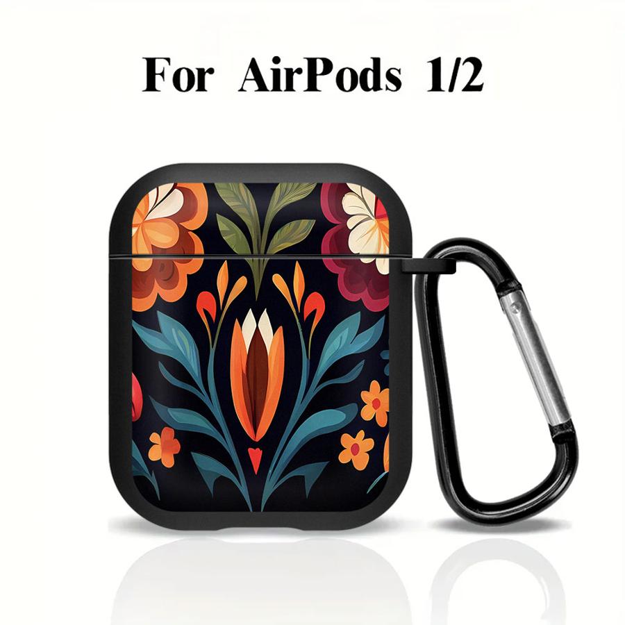Чехол с цветочным узором для Airpods 3 1 Pro3 Pro2 2 Pro 4 Чехлы для наушников Обложка