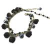 [P0809] - Handmade Bracelet 'Les Antoinettes' Black (handmade)