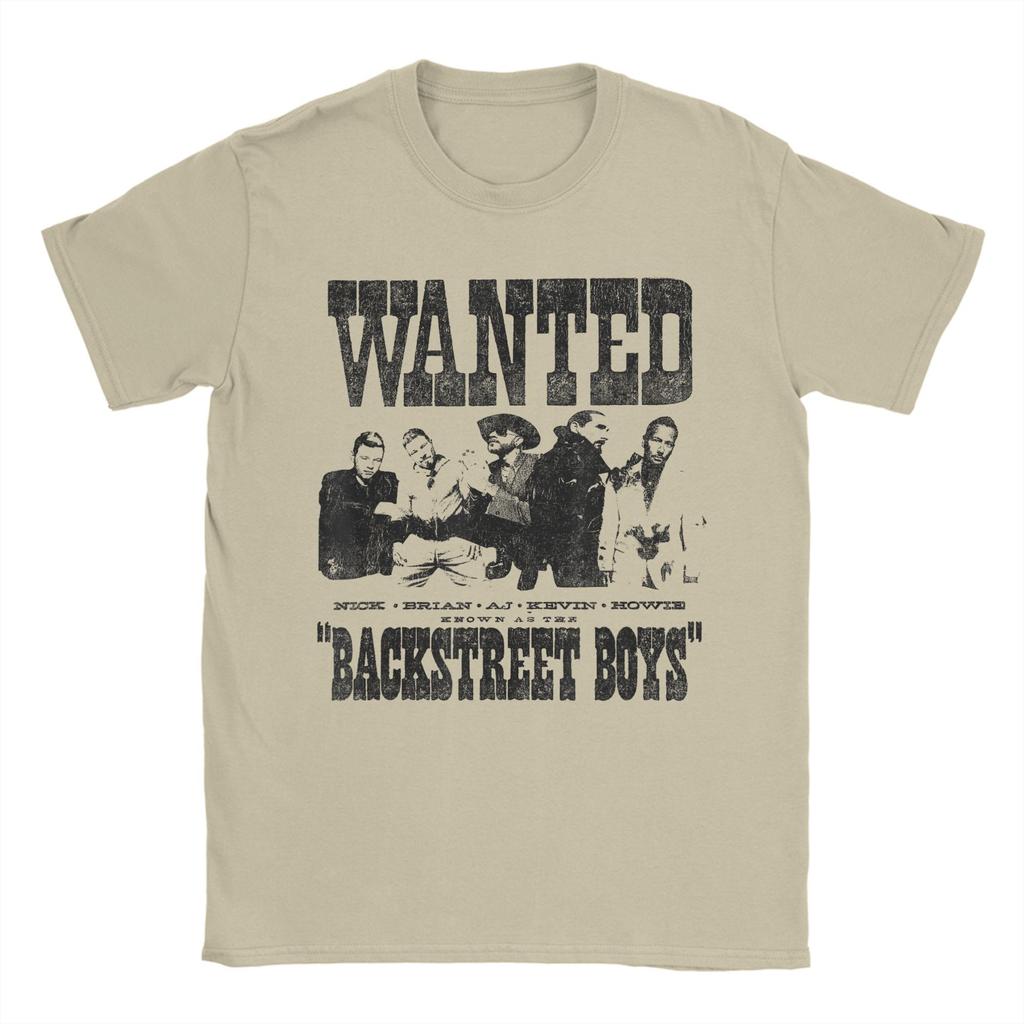 Backstreet Boys T-Shirt Summer  Vintage T Shirts Cotton Harajuku Tee Shirt For Men Short Sleeves Custom DIY Tees