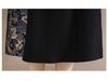 Mom's 2025 Spring Chinese Style Cheongsam: Elegant Long Dress for Middle-Aged Women