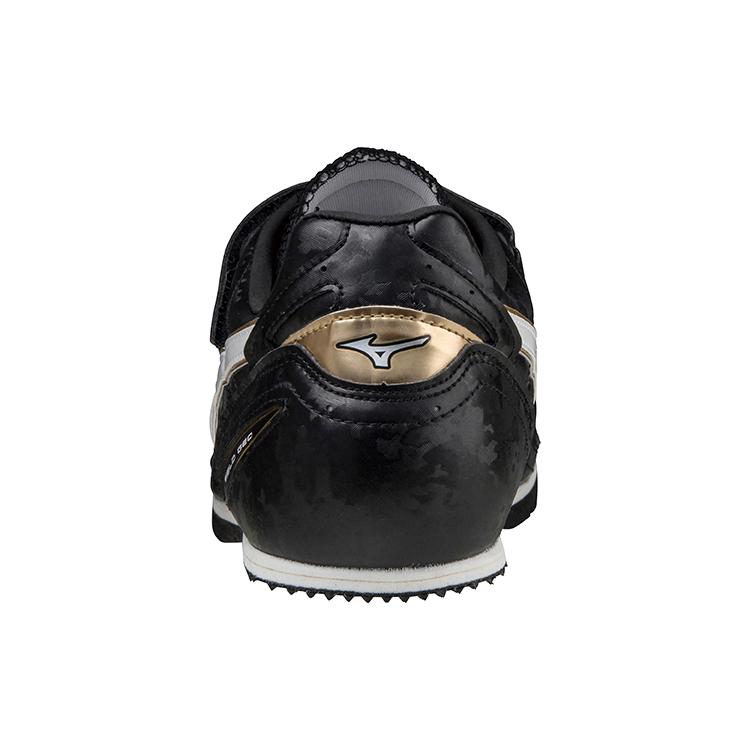 Mizuno Искусственная кожа Нескользящие, Износостойкие, Легкие Низкие Беговые кроссовки Унисекс Черный Белый U1GA204052