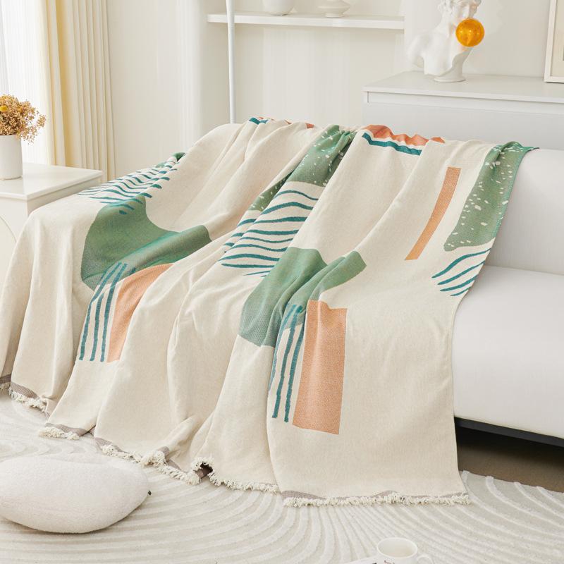 Chenille Sofa Cover Four Seasons Universal Simple Modern Rental House Dust-proof Sofa Towel Cat-proof Sofa Cover Blanket