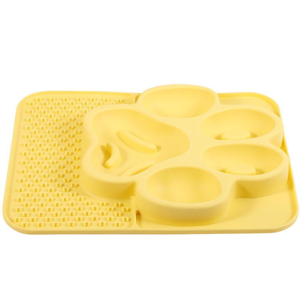 Pet Slow Feeder Mat Suction Cup Lick Pad Snuffle Mat Anti-Choke Dog Plate Stable Licking Mat for Dogs Cats Pet Supplies