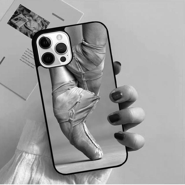 Чехол для телефона Балерина Танцевальные туфли Задняя крышка для iPhone 17 Air 16 15 14 13 11 12 Pro Max PlusS Shell Coque