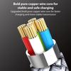 Кабель USB C 6A, угловой, Type C, 120 Вт, для быстрой зарядки, 3 м, 5 м, удлинительный кабель для телефона для Samsung Huawei Xiaomi Oppo Vivo, VR-камеры