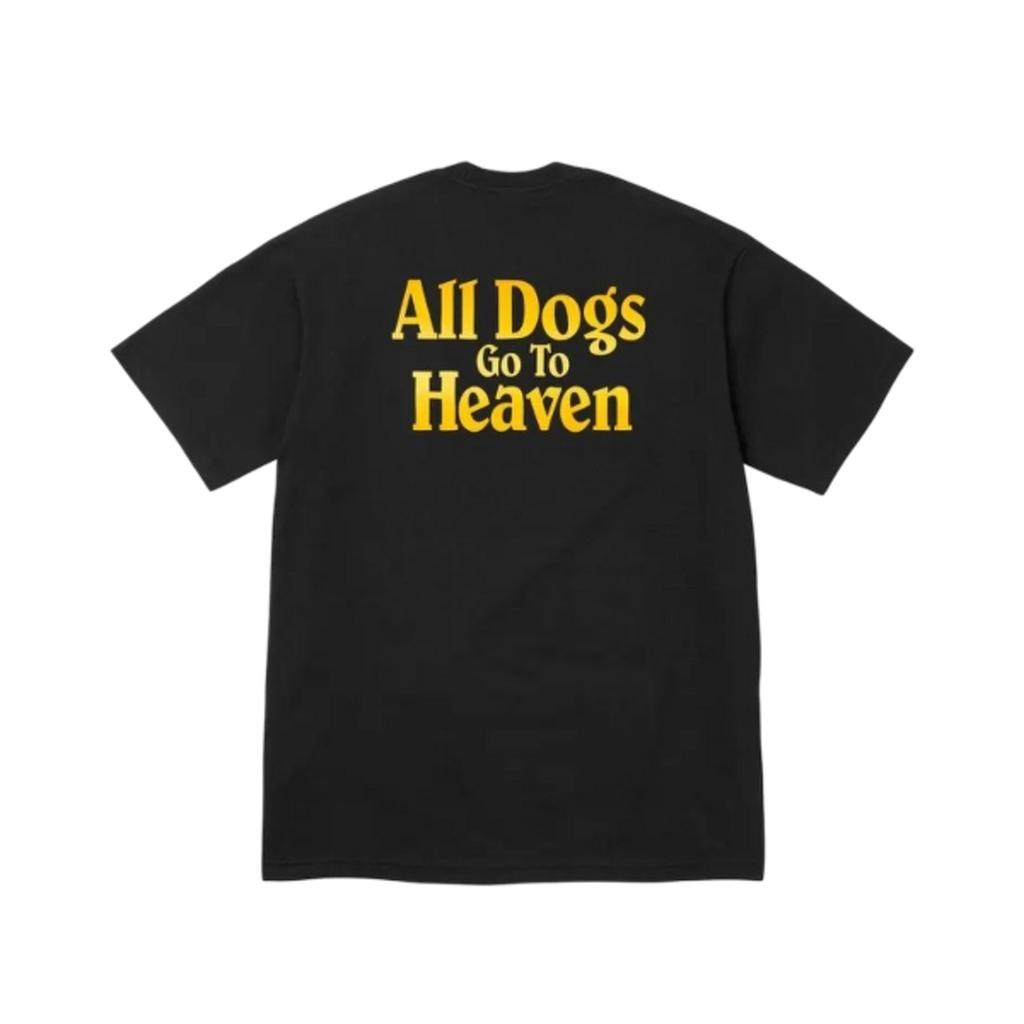 Supreme All Dogs Go To Heaven Tee Black