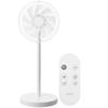Электрический компактный микрокомпьютер для гостиной, 8 уровней объема воздуха, бесшумный, оснащен таймером выключения постоянного тока, пульт дистанционного управления, белый [Yamazen] вентилятор, 30 см, вентилятор,