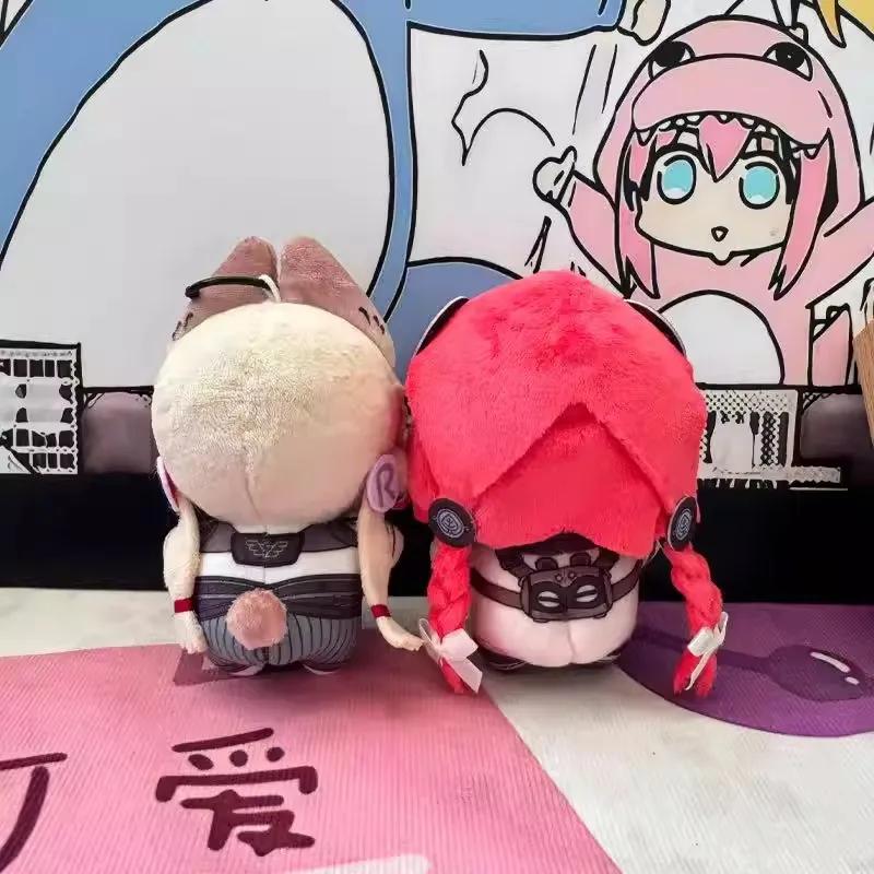 10Cm Ukinami Yuzuha Plush Dolls Keychain Mini Zenless Zone Zero Alice Thymefield Keychain Plush Toys Backpack Birthday Gift Kids