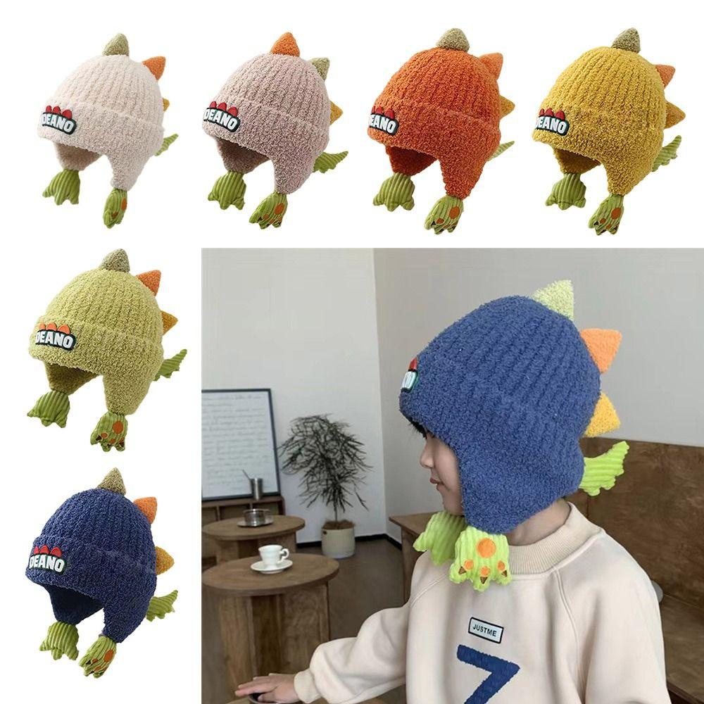 Warm Headgear Winter Autumn Hats Thickened Boys Girls Warmer Beanies Hat Outdoor