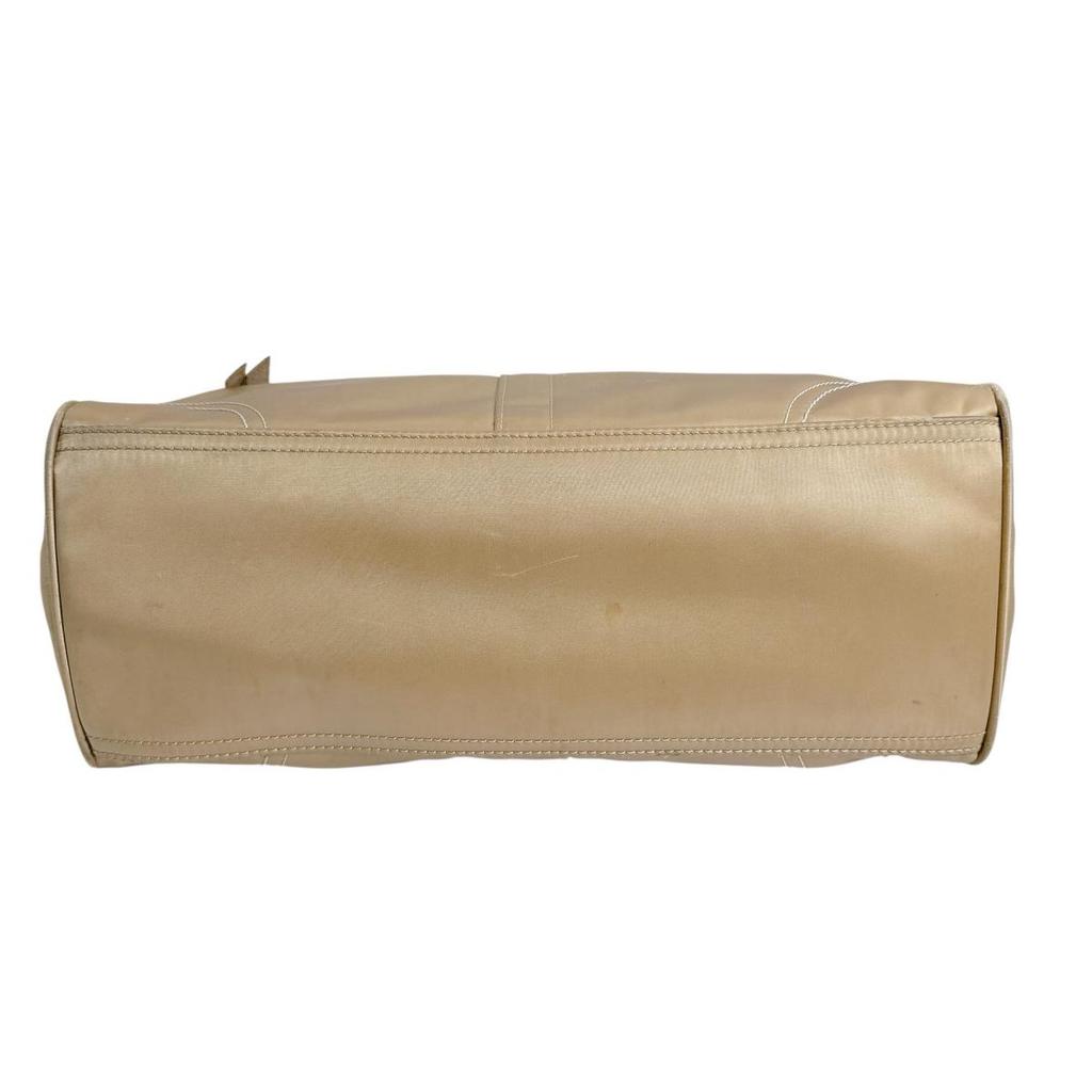 Coach Женская сумка через плечо Ashley Dot, нейлон, коричневая, B1481-F20027, б/у