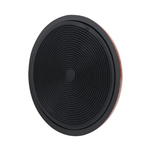 Endpin Stopper for Cello, Endpin Holder, Non-Slip Floor Protector, Cello Mat, Pad, Round, Metal Core and Plastic, Two Colors (Brown)