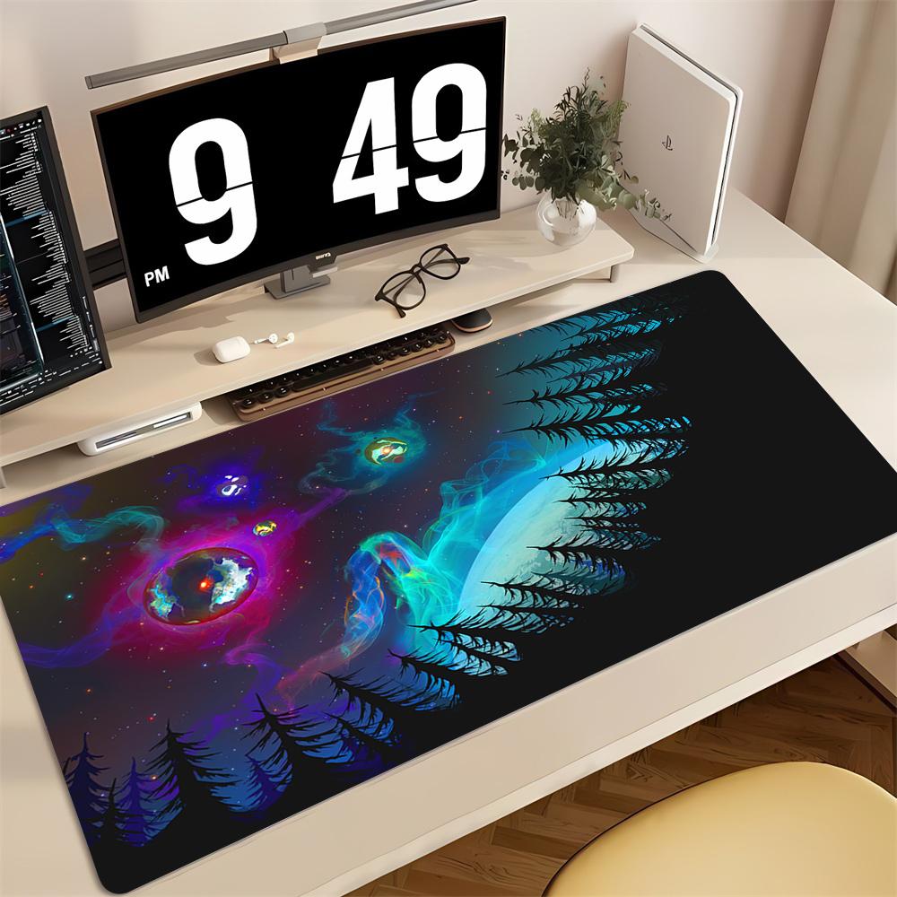 Anime Keyboard Pad Outer Wilds Mouse Pad PC Laptop Anti-slip Rubber Desk Mat Computer Gaming Accessories Mousepad XXL Carpet