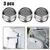 Brass Water Saving Faucet Tap Aerator Replaceable Filter Mixed Nozzle 24mm Thread Bathroom Faucet Bubbler Bathroom Parts